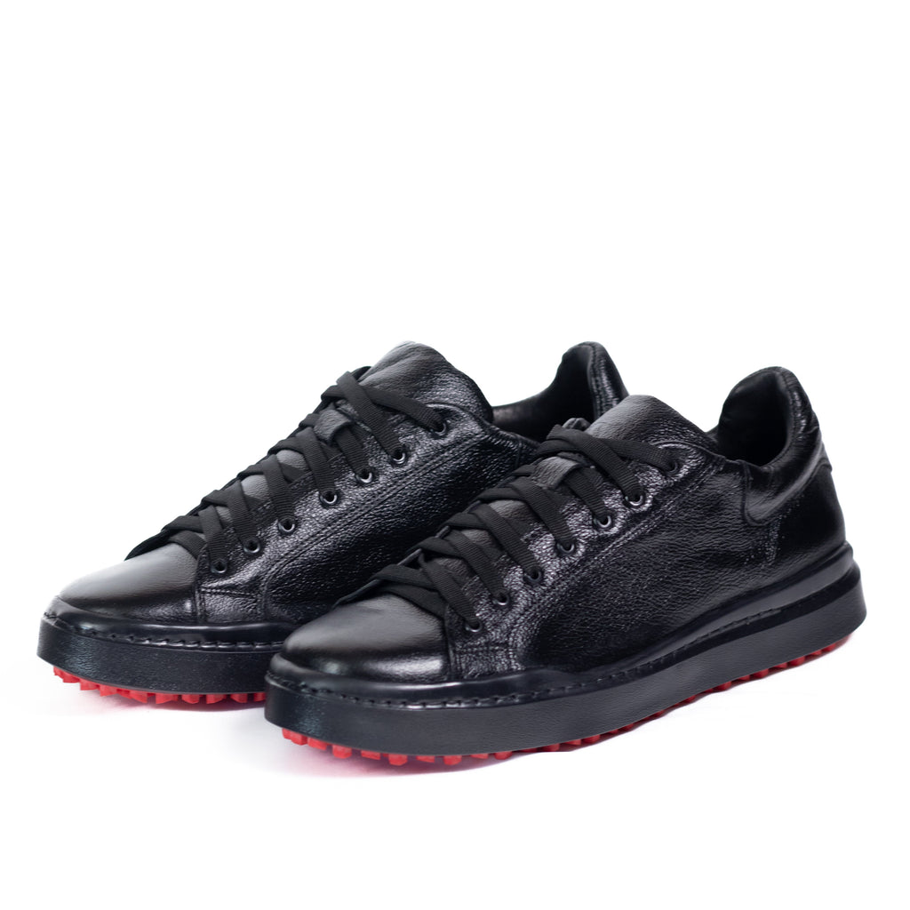 Tenis Piel. Negro.