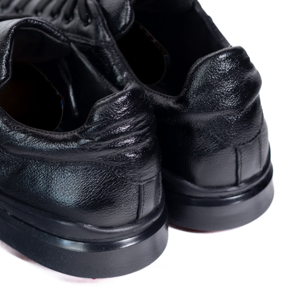 Tenis Piel. Negro.