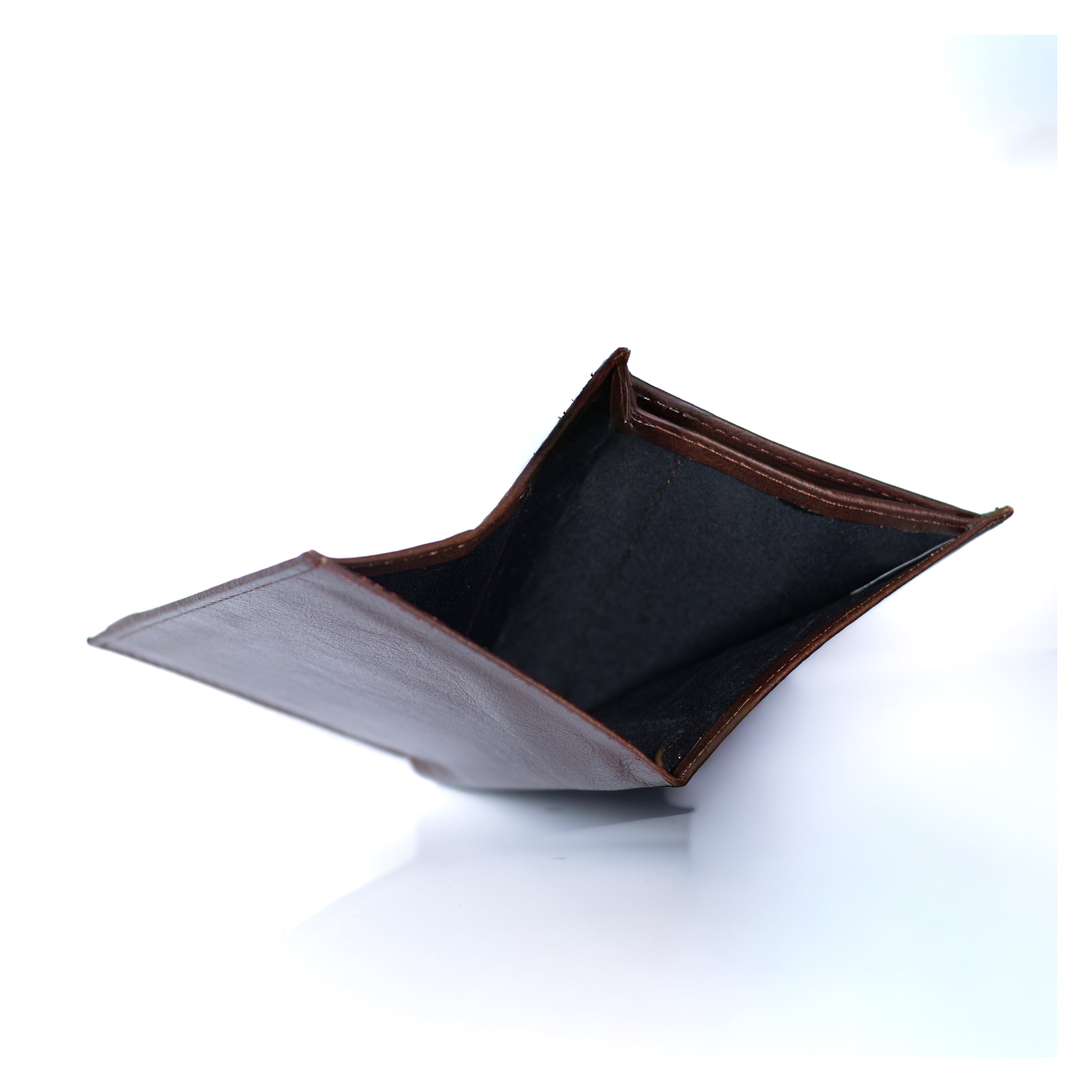 Porta Pasaporte. Piel Chocolate.