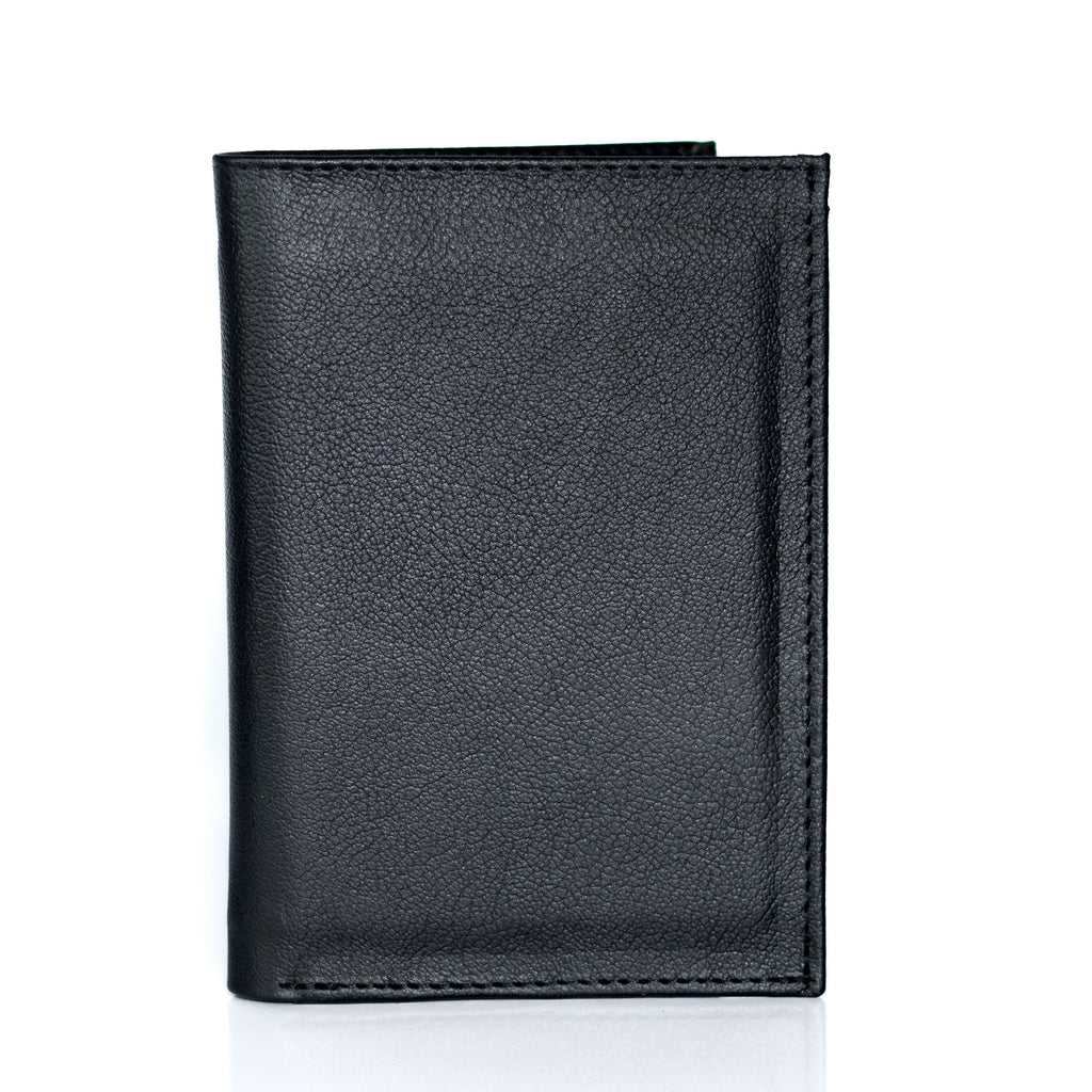 Porta Pasaporte. Peil Negra.