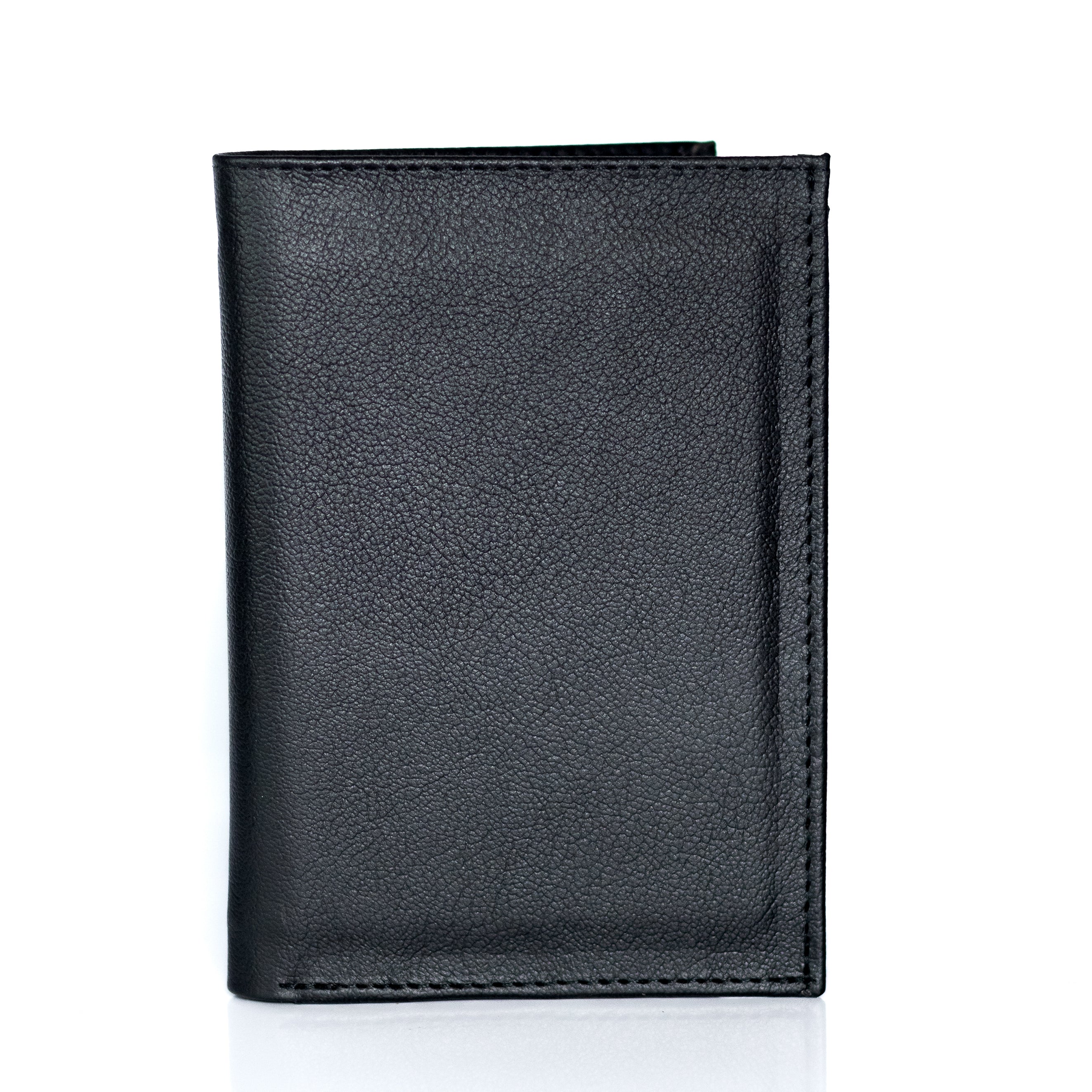 Porta Pasaporte. Peil Negra.