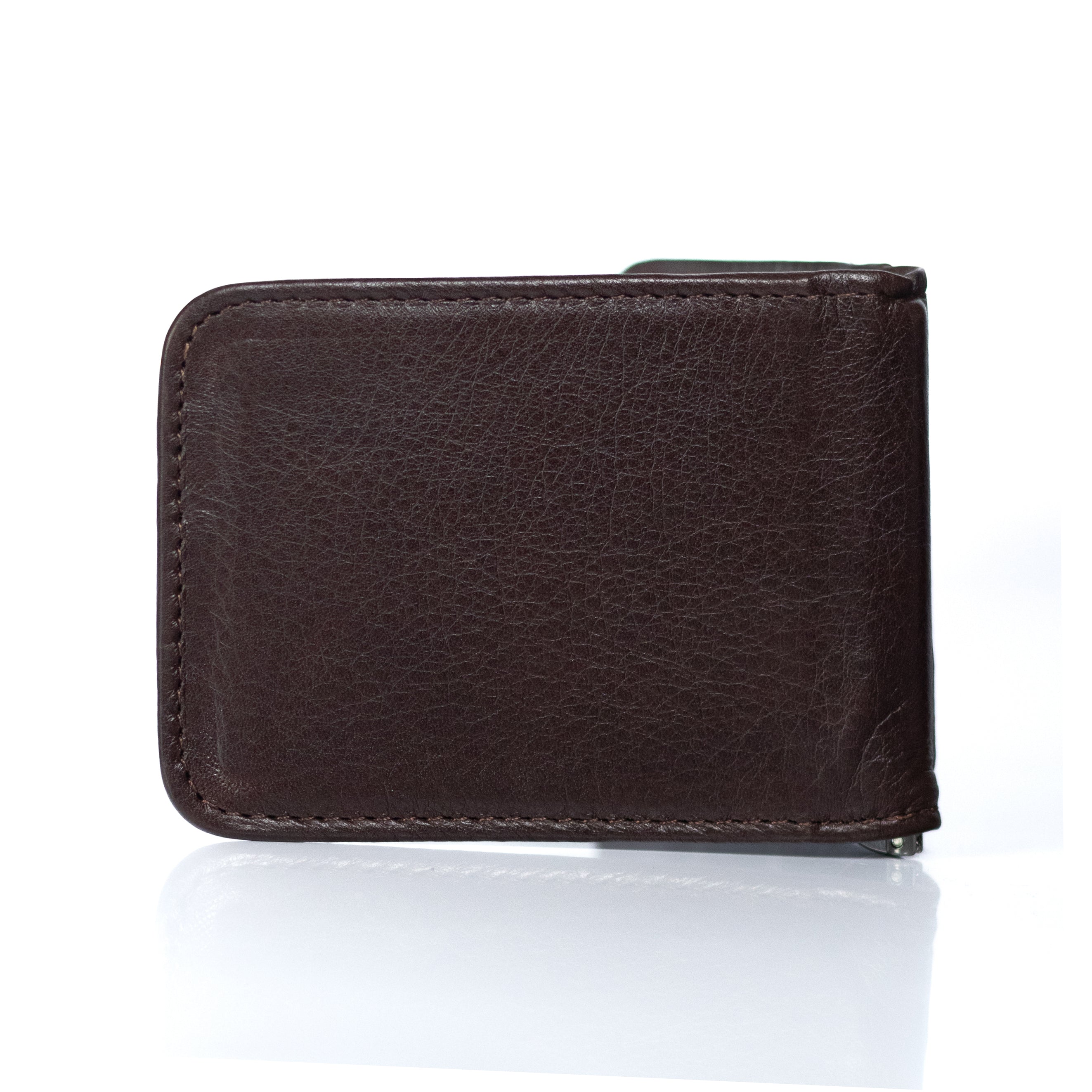 Cartera Clip. Chocolate.